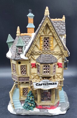 2003 LEMAX Caddington Village  TANNENBAUM CHRISTMAS SHOPPE Read