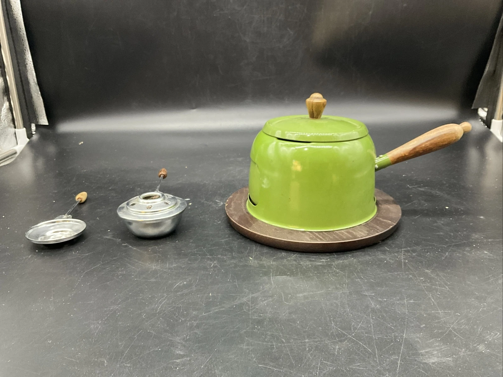 VTG You and Me Fondue Set Avocado Green
Opens in a new window or tab