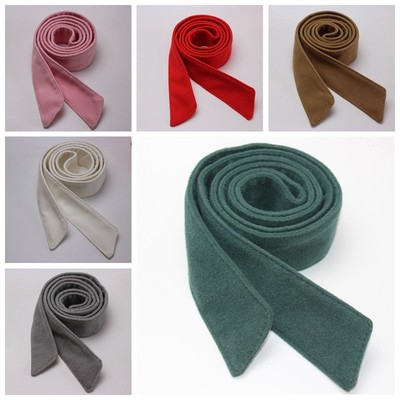 Faux Wool Belt Women Trench Coat Overcoat Jacket Sash Tie Woolen 172cm*4.7cm