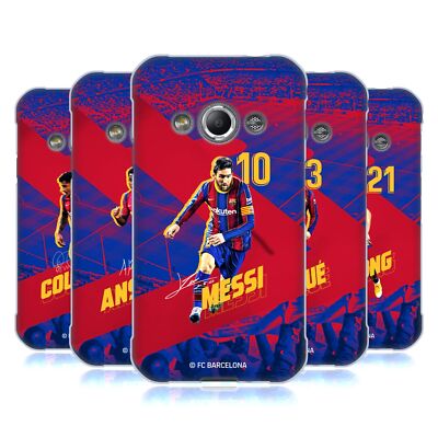 OFFICIAL FC BARCELONA 2020/21 FIRST TEAM GROUP 1 GEL CASE FOR SAMSUNG PHONES 4