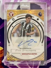 2025-26 Topps Pristine Premier League Tino Livramento Gold /50 Auto Newcastle