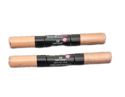 L'OREAL INFALLIBLE PAINTS EYE SHADOW 318 NUDE FISHNET PACK OF 2 