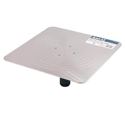 ANVIL 12.5 In. Aluminum Drywall Hawk, 12.5 x12.5 in. 