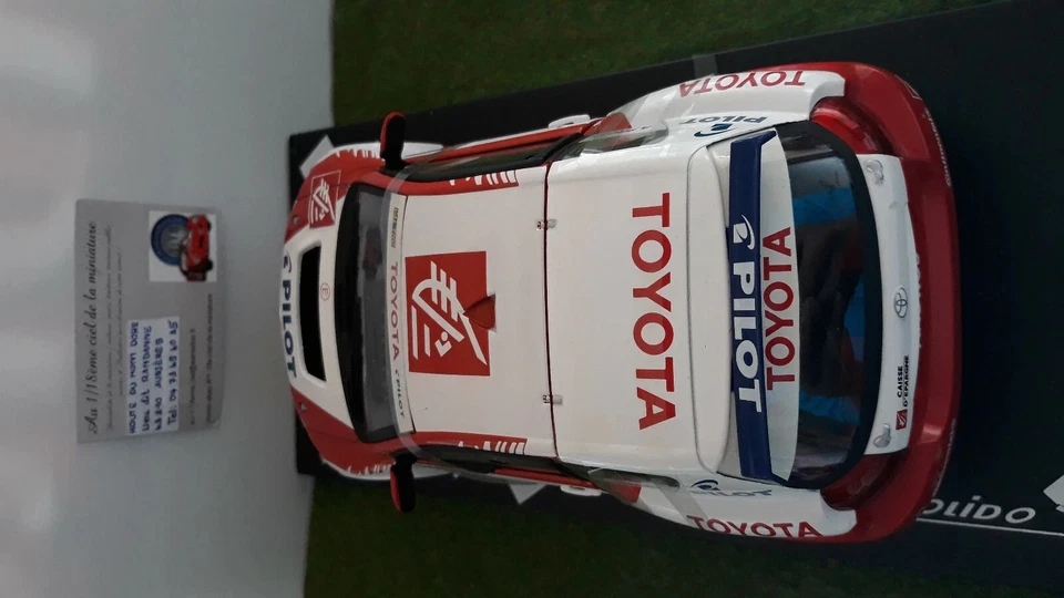 TOYOTA COROLLA TROPHEE ANDROS 2006 PROST 1/18 SOLIDO 83001 voiture miniature col - Photo 4/4