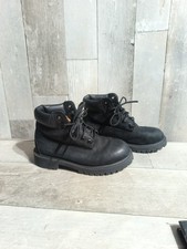 Timberland Kids Toddler Black Boys Boots Nubuck Size 13