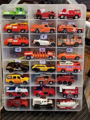 hot wheels matchbox vintage loose you pick (case #140) fire department trucks