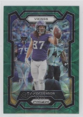 2023 Panini Prizm Green Scope Prizm 72/75 TJ Hockenson #198 0t4w