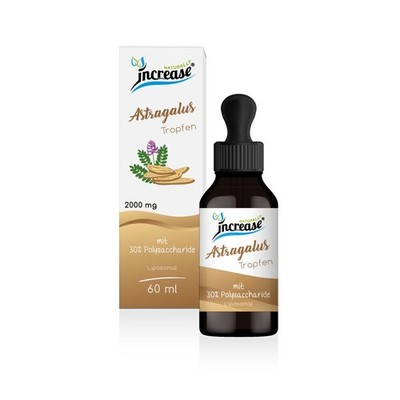 Increase Astragalus Tropfen - 60ml - 2000mg Astragalus pro Tagesdosis
