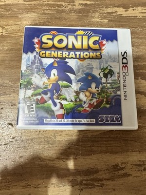 Sonic Generations (Nintendo 3DS, 2011) Cib