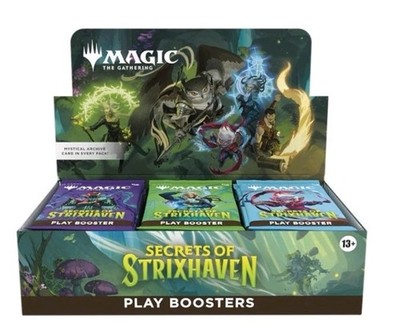 MTG, SECRETS OF STRIXHAVEN, DISPLAY, PLAY BOOSTER, ENGLISCH         NEU/OVP