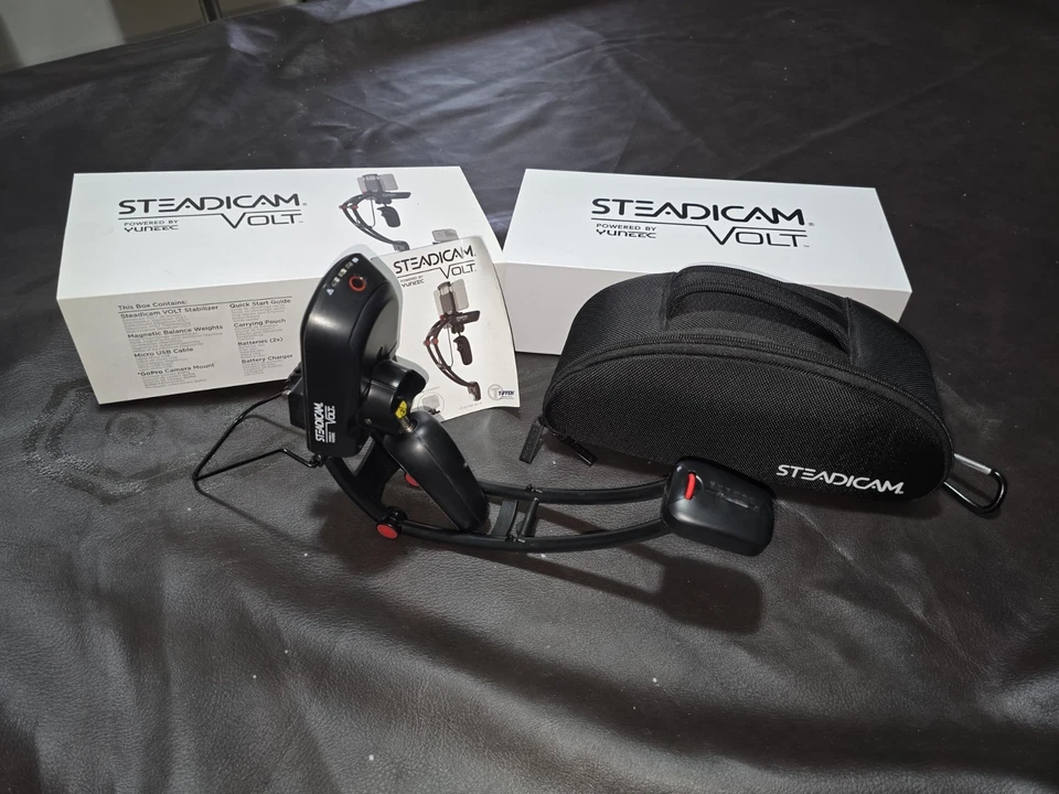 Estabilizador de cardán Yuneec STEADADICAM VOLT. Con bolsa y caja original. Foto 3 de 4