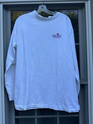 Vintage Biaxin Pharmaceutical Drug T Shirt Mens XL 90s USA Pills
