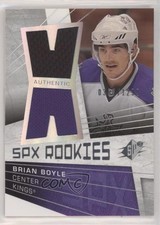 2008-09 SPx Rookies Jerseys /1299 Brian Boyle #152 s3e