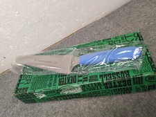 Dexter Russell S174 Sani-Safe 4 1/2" X 2 1/4" Pie Knife  Turner 16483 Blue