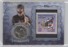 2015 Topps Update Birth Year Coin and Stamp Cards Nickel 36/50 Brandon Belt 0b0
