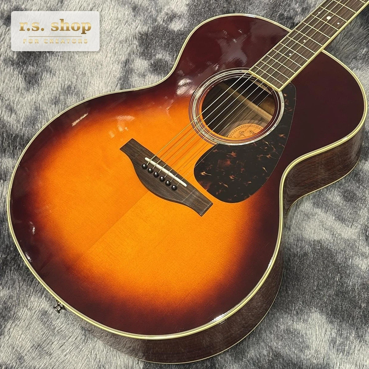Guitarra Eléctrica Acústica Yamaha LJ6 ARE BS Brown Sunburst Medium Jumbo...