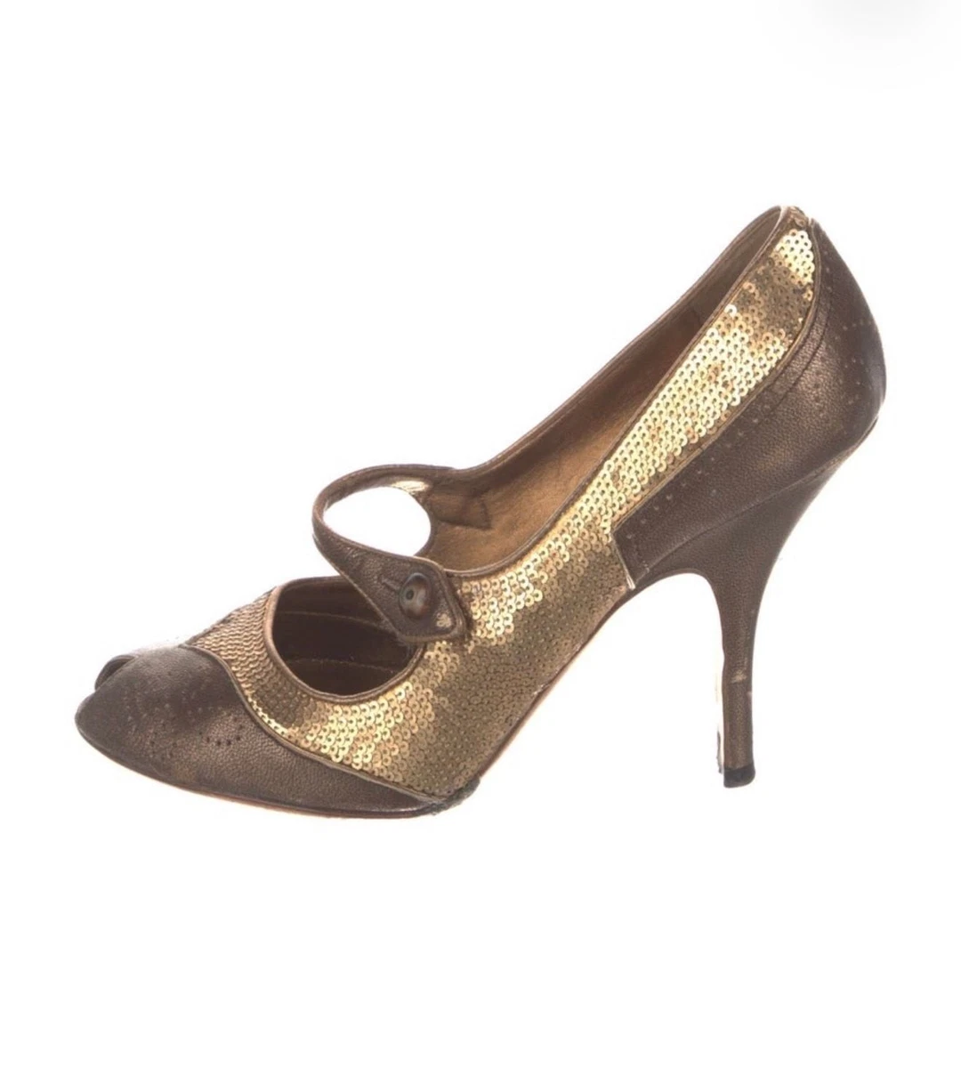 PRADA Gold Shoes for Women for sale | eBay