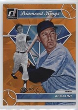 2023 Panini Donruss Diamond Kings Holo Orange Al Kaline #17 HOF 0k2i