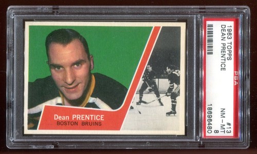 Dean Prentice #13 1963 Topps card