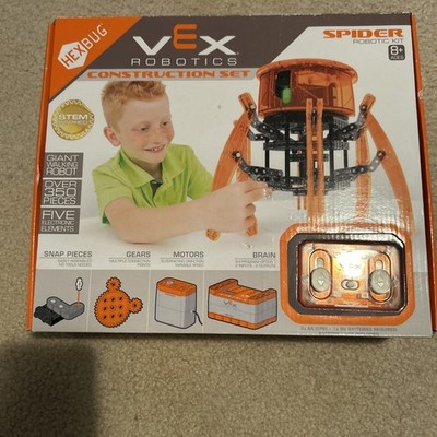 Hexbug Vex Robotics Spider Robotic Kit Remote Control Construction Set NEW