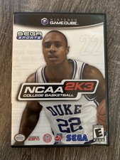 NCAA College Basketball 2K3 (Nintendo GameCube) CIB Complete Pristine Disc Rare