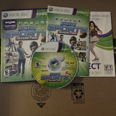 Kinect Sports: Season Two CIB W/ Manual - Xbox 360