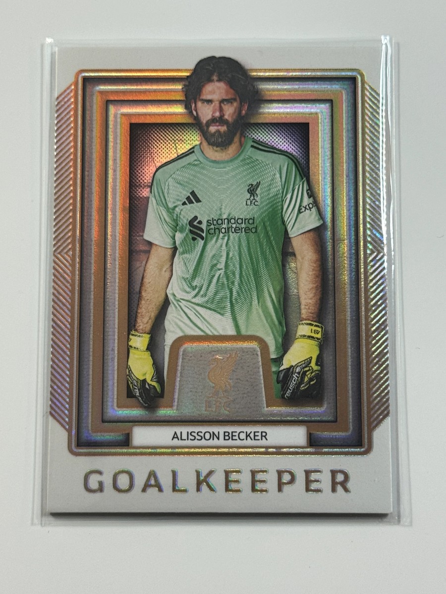 正規品　リバプール　アリソンベッカー　25-26 2025-26 Futera Platinum Liverpool Base #01 Alisson Becker | eBay