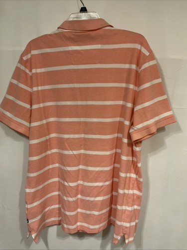 Polo uomo Nautica 2XL a righe con colletto manica corta elasticizzata da lavoro - Foto 3 di 4