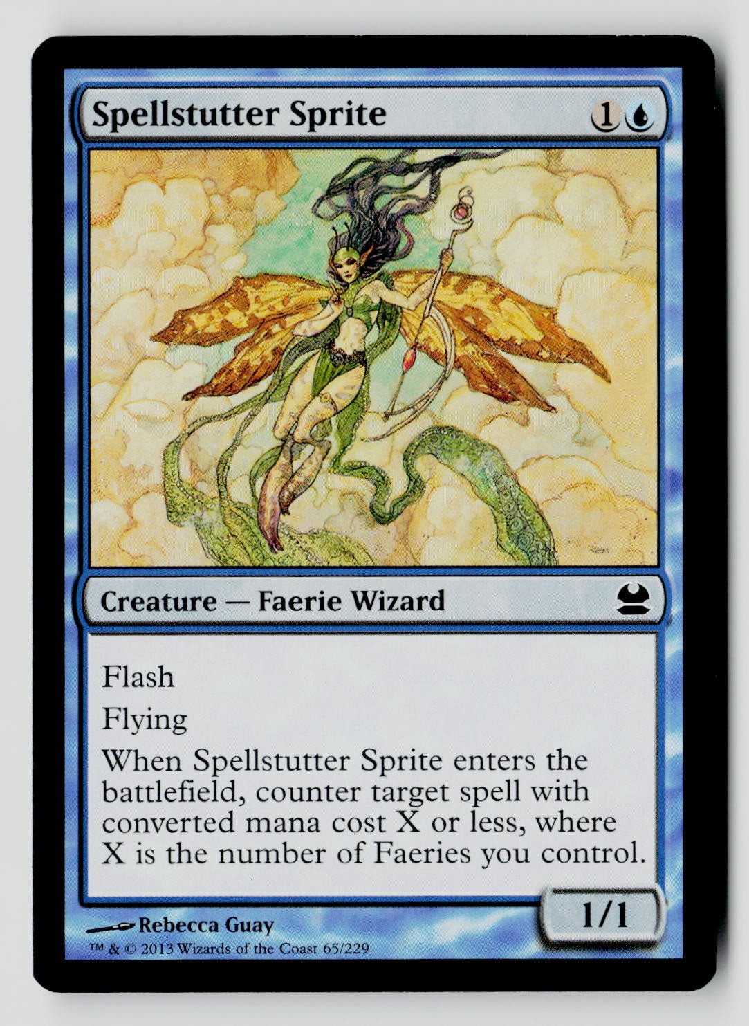 Spellstutter Sprite 65 C MTG MMA NM