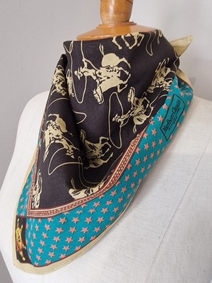 MARLBORO CLASSICS: VINTAGE BANDANA 90S NEU AUS LAGER SHERIF WESTERN COWBOY