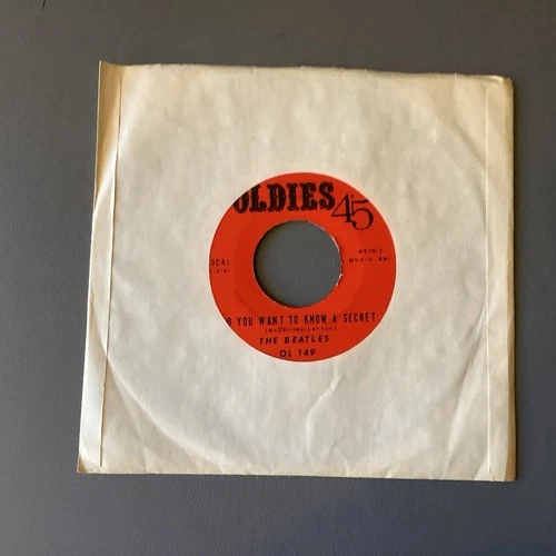 Beatles - Do Your Want To Know A Secret/Thank You Girl Oldies 45 - 1964 OL-149