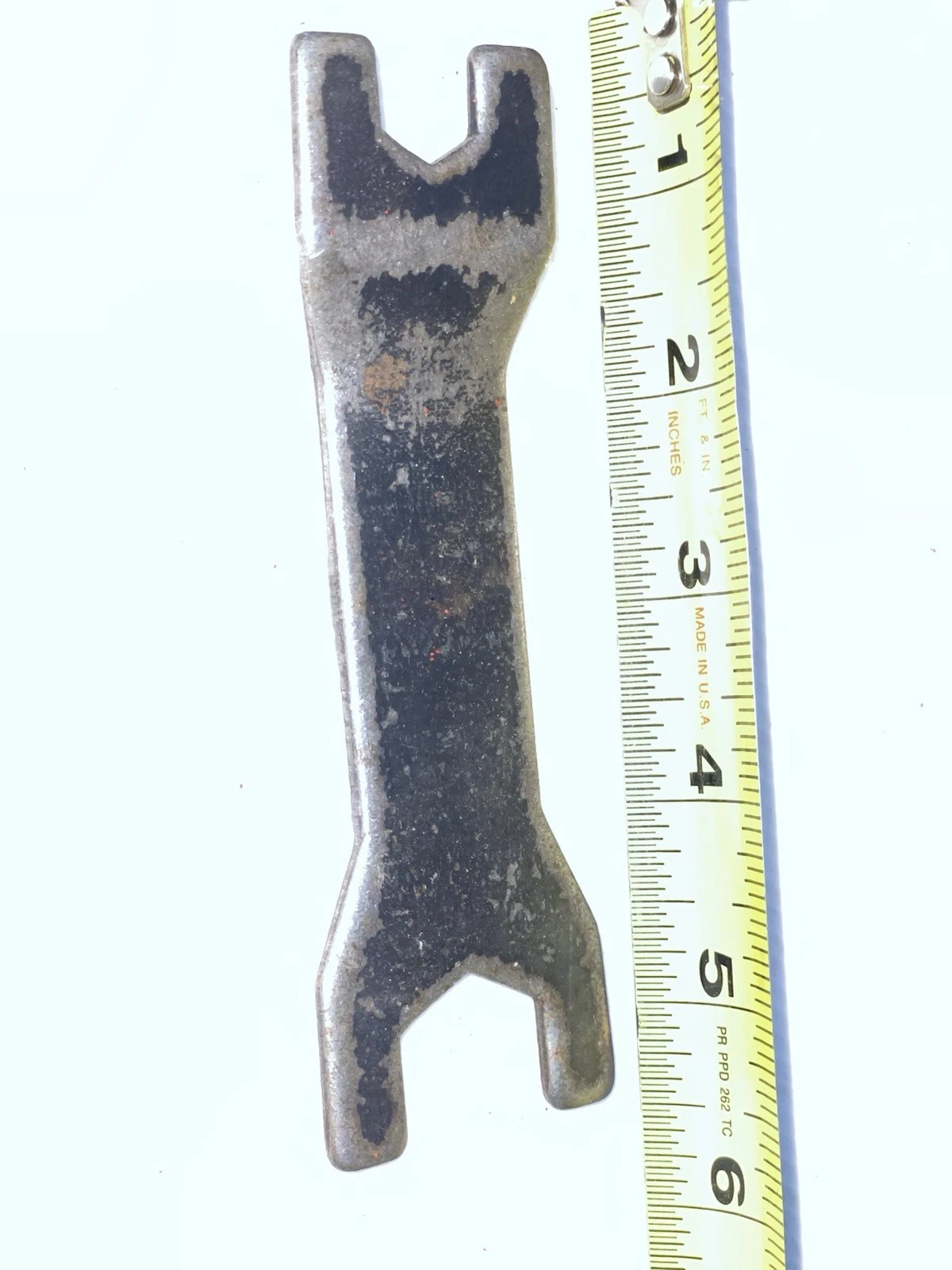 vintage Richards-Wilcox caster wrench, also known as a spud wrench