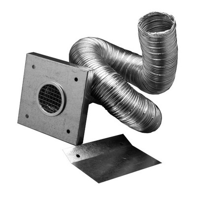 NEW Duravent PelletVent 2'' dia. x 10ft Flex Air Intake Installation Kit 3PVL-AIK
