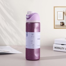 Owala 24oz FreeSip AUTHENTIC! SO EGGSTRA Glitter Purple Easter Colordrop NWT