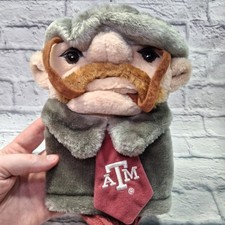 Texas A M Aggies 12th Man Mascot Golf Club Head Cover Plush College Football