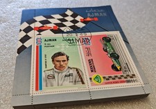 /// 100X AJMAN, MANAMA 1969 - CTO - CARS, SPORTS, AUTO RACING