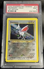 💎PSA 9 - 1ST EDITION - SKARMORY💎 Holo - 2000 Pokemon Neo Genesis #13 on eBay