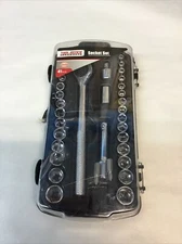 Tool Bench Hardware Socket Set Spin Disc Socket Adapter 41Pcs NEW SEALED