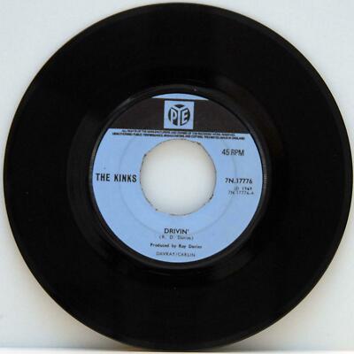 The Kinks       Drivin  /  Mindless child        7''       NM # C