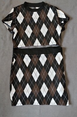 NWT H&M Divided Bare Midriff Dress Size L