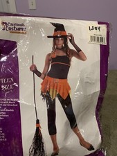 Sassy Witch Costume For Teen Size 3-5 From California Costume