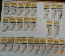 Lot of 25 Clarkspoons-00RBMSG(10), 0RBMSG(10), 1RBMSG(5) Gold w/bead Clark spoon