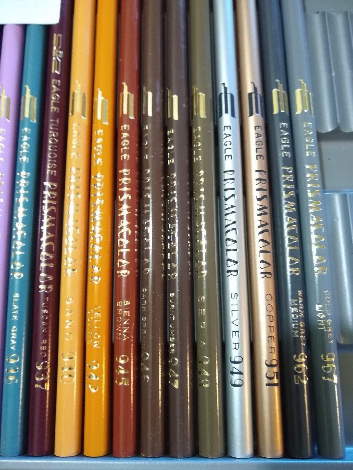 Set Lot of 24 Rare Discontinued Colored Pencils Eagle Berol Prismacolor