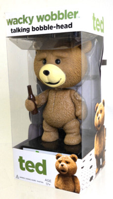 FUNKO POP TALKING TED WACKY WOBBLER BOBBLE HEAD RARE BEAR BEAR