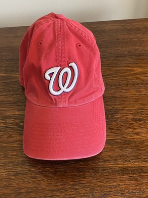 Washington Nationals Red W Fitted Hat 