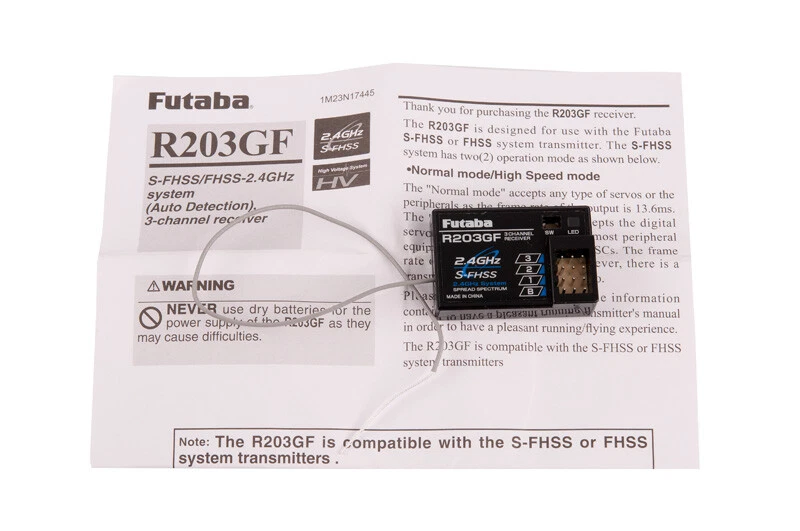 Futaba R203GF Empfänger 2,4 GHz FH/S - Bild 3 von 4