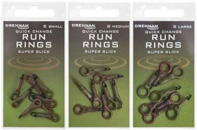 Drennan Schnellwechsel-Laufringe - klein, mittel oder groß
