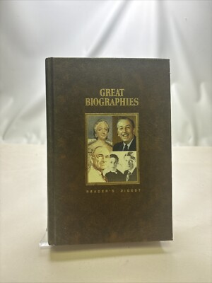 Readers Digest Great Biographies - Harry S. Truman - Catherine the Great - Walt 