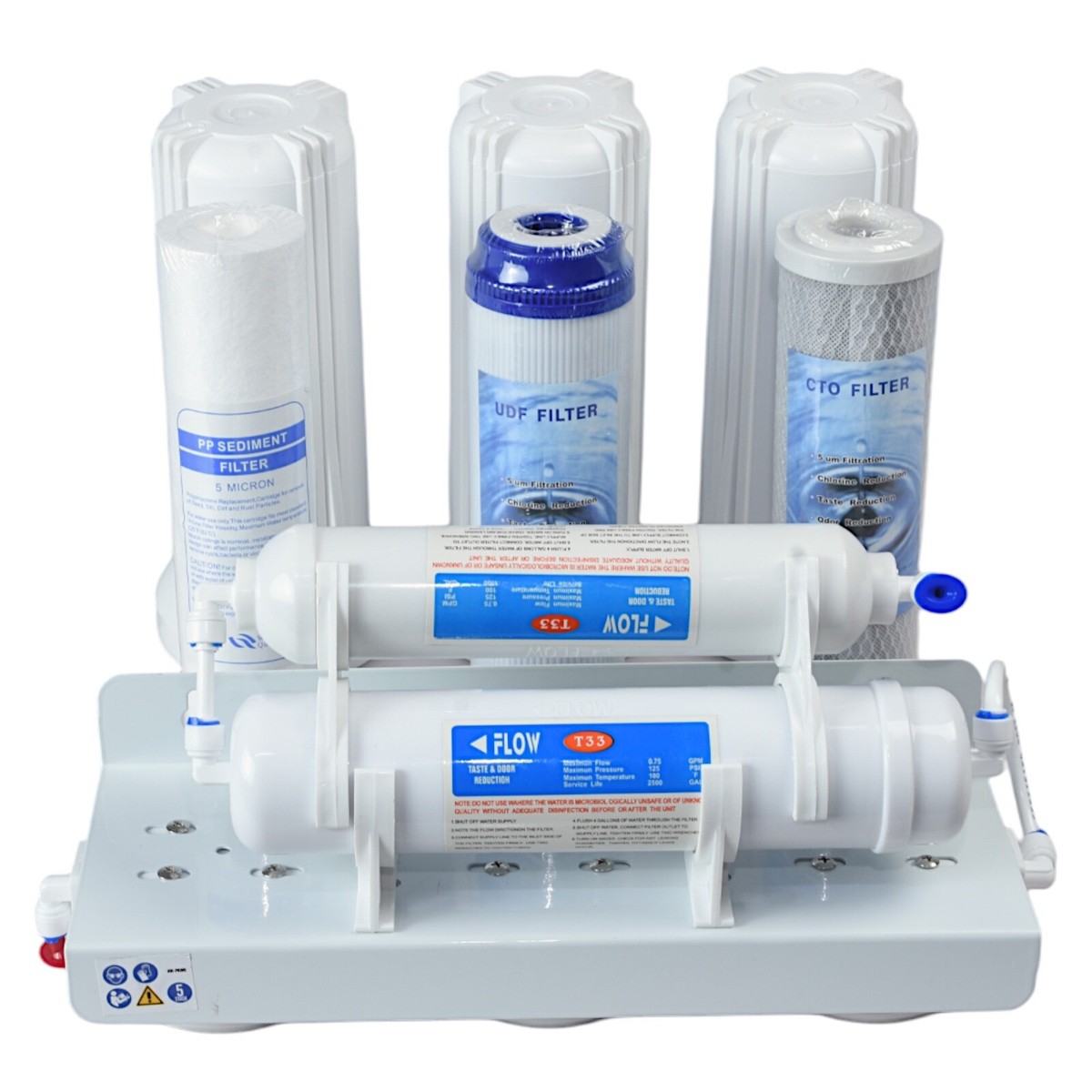 Depuratore Acqua 5 Stadi Sotto Lavello - Con Filtri E Rubinetto, Capacità 7000 Litri - Foto 7