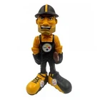 Steely McBeam Pittsburgh Steelers Showstomperz 4.5 inch Bobblehead NFL Football